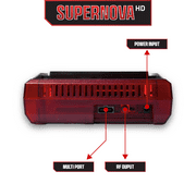 SuperNova HD Console - Authentic SNES & Super Famicom Cartridge Platform with HDMI Output & 2 Controllers