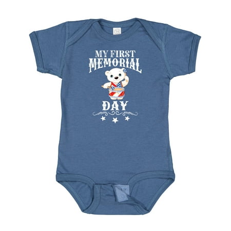 

Inktastic First Memorial Day Boy Gift Baby Boy or Baby Girl Bodysuit