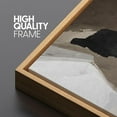 thumbnail image 4 of IDEA4WALL Extra Large Framed Canvas Print Wall Art Watercolor Abstract Earth Tones Artwork Nature Vintage Pastel Fine Art Decorative Relax/Calm for Rooms Decor - 60"x30", 4 of 5