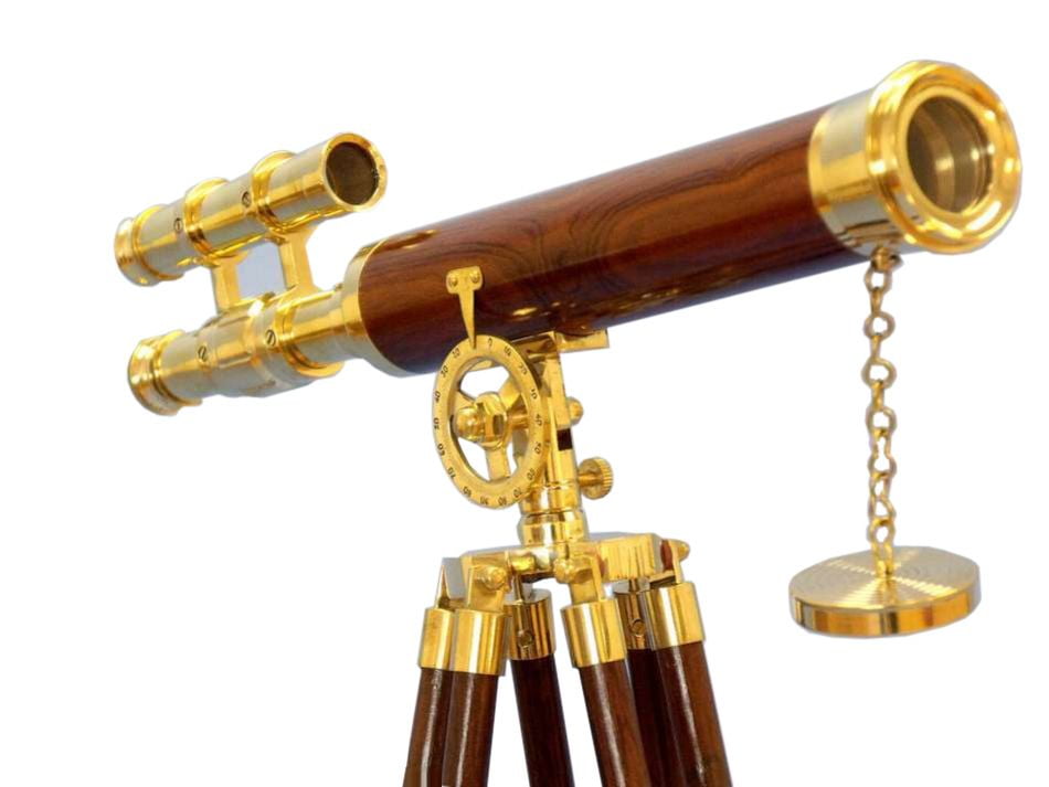 brass telescope