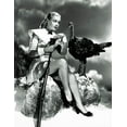 thumbnail image 2 of Hollywood Photo Archive 19x24 Black Ornate Wood Framed with Double Matting Museum Art Print Titled - Doris Day with a Thanksgiving Turkey, 2 of 4