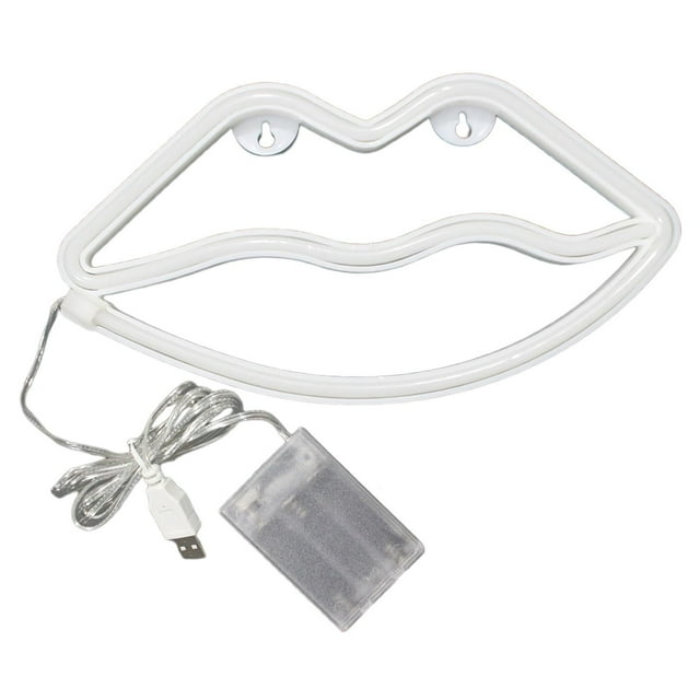 Luz de decoración colgante Gloria LED Labio rojo