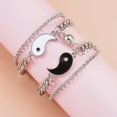 thumbnail image 5 of 2 2 piezas pulsera magnética Yin Yang para mujeres adolescentes niñas amigas joyería familiar, 5 of 5