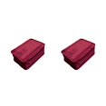 thumbnail image 4 of Bolsa de almacenamiento para zapatos Bewildely Nylon Vino rojo 2piezas, 4 of 6