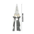 thumbnail image 2 of 8-In-1 Multi-Function Wire Stripper Pliers With Built-In Voltage Tester High-Precision Cutting And Stripping Tool For Electricians And Diyers Heavy-Duty Alloy Construction For, 2 of 3