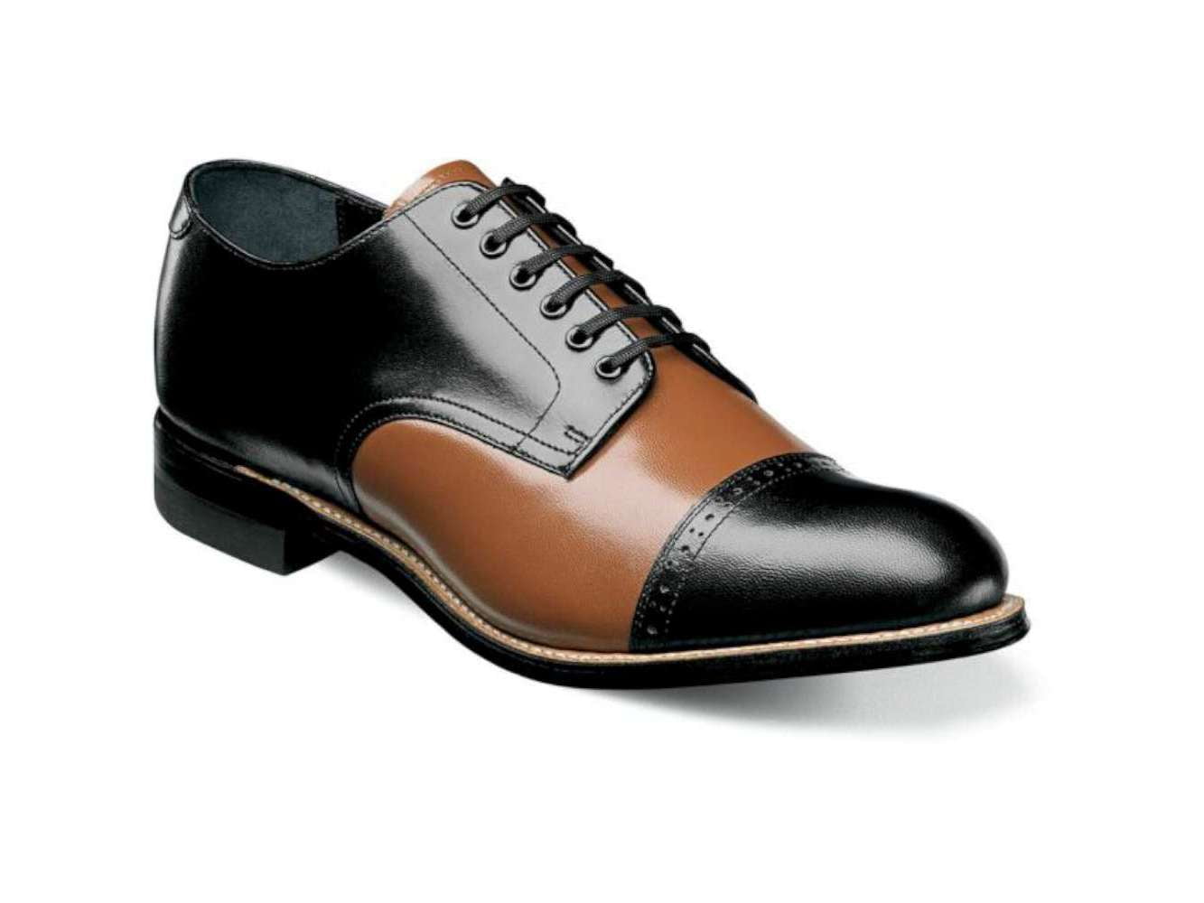 Stacy Adams Stacy Adams Mens Shoes Madison Leather Black Multi