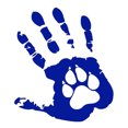thumbnail image 2 of Meitianfacai Funny Handprints And Dog Sole Of The Foot Vinyl Cars.Auto Parts Sticker, 2 of 5