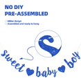 thumbnail image 3 of Suministros de fiesta para bebés Banner RICHHHA Blue Glitter Sweet Boy, 3 of 6