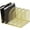 Gold, variant on INTIGE 5 Compartment Metal Mesh File Organizer for Desk, Desk Folder Holder, Black, 1 Piece