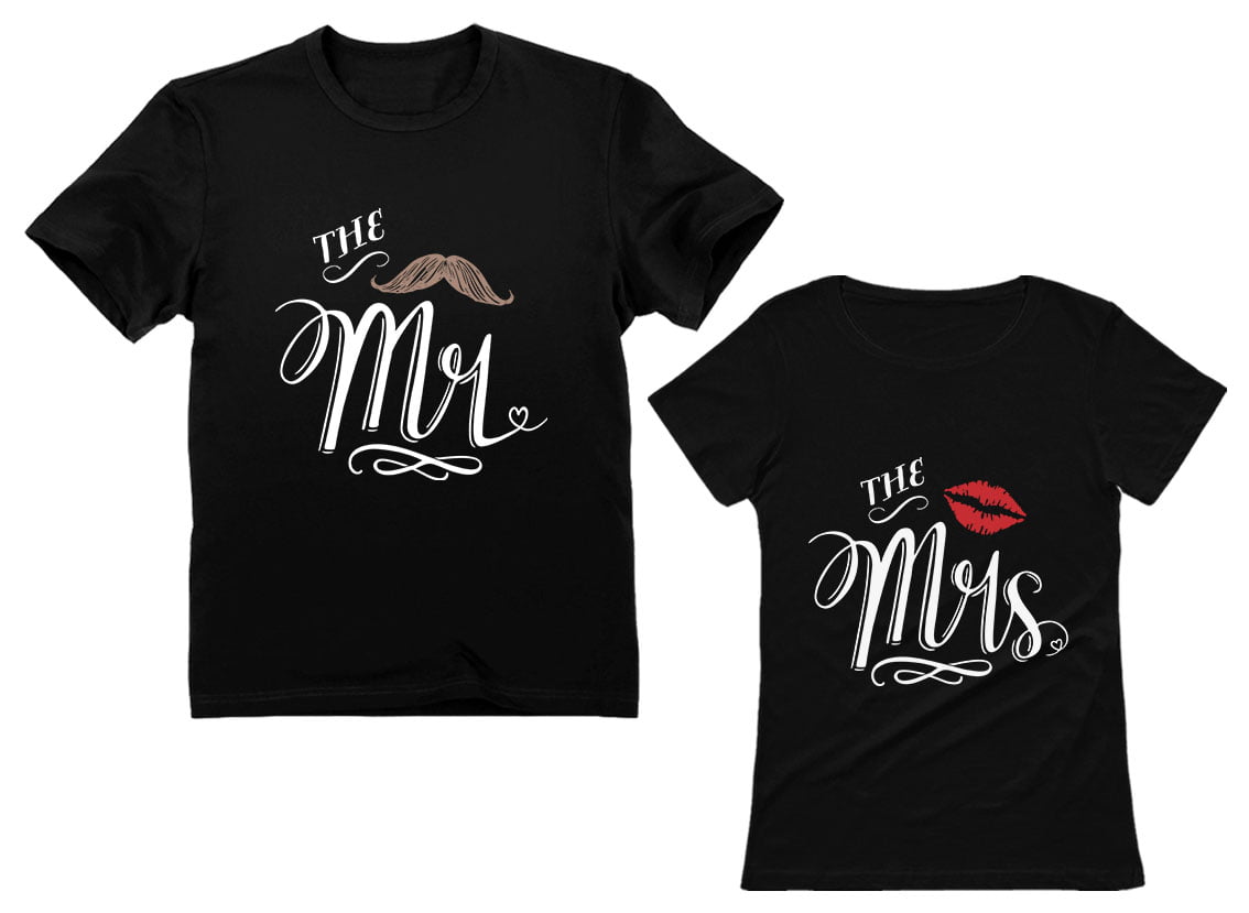 Mr and Mrs shirts Gift For The Newlyweds Mr And Mrs T Shirts Mrs And Mr Shirts Newlywed Shirt