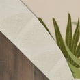 thumbnail image 3 of Nourison Aloha Indoor/Outdoor Ivory Green 5'3" x Round Area Rug (5 Round), 3 of 9