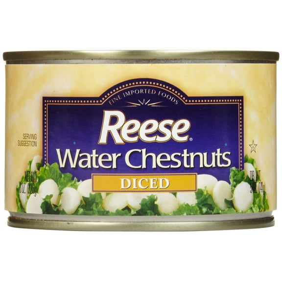 Reese Diced Water Chestnuts - 8 Ounces