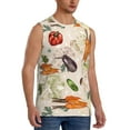 thumbnail image 2 of Disketp Cute Vegetables Sleeveless Tshirts For Men, Muscle Shirts For Men Dry Fit Tank Top-Xx-Large, 2 of 8