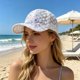 thumbnail image 5 of Summer Baseball Cap For Women Adjustable Size Sun Protection Hat With Breathable Mesh Back Cap For Outdoor Activities Picnic And Daily Wear, 5 of 6