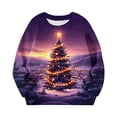 thumbnail image 4 of Girls Long Sleeve Tops, Toddler Sweatshirt with Print and Pocket, 4 of 7