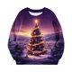 thumbnail image 4 of Sudaderas sin capucha para niños pequeños, niñas y niños, sudaderas con cuello redondo y manga larga estampadas, tops tipo pulóver con bolsillo, top de poliéster para niña, 4 of 6