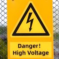 thumbnail image 2 of 5pcs High Voltage Warning Stickers Adhesive Labels Electrical Shocks Hazard Warning Stickers, 2 of 6