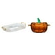 thumbnail image 1 of Bandeja Nórdica Rectangular Para Tocador, Plato De Dulces De Cristal Con Tapa, Organizador Con Forma De Calabaza Para Comedor, Oficina, Hogar, Dormitorio, Tarro De Galletas, Bandeja De, 1 of 8