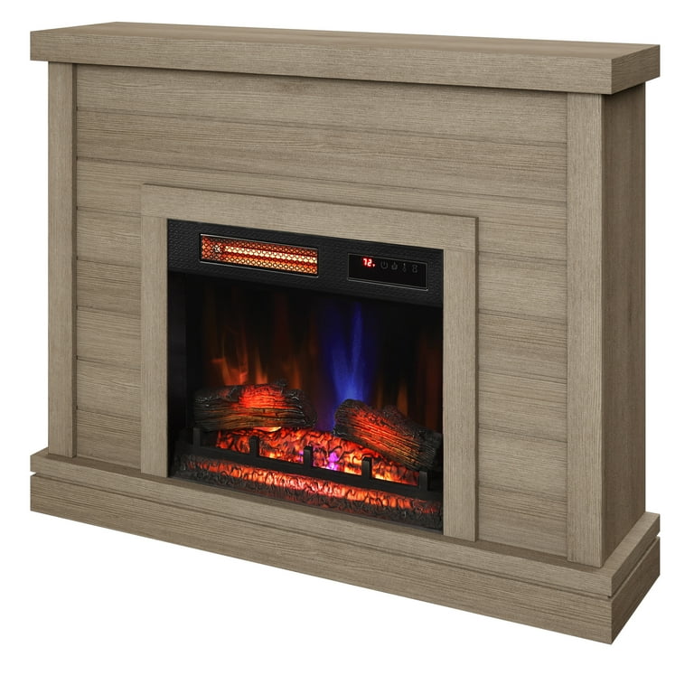 Curb Appeal Classic Flame Wall Mount Electric Fireplace 68'' Wall