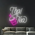 thumbnail image 5 of Handmadetneonsign Thai Tea Neon Sign, Thai Tea Neon Light, Milk Tea Led Sign, Tea Drink Led Light, 5 of 5