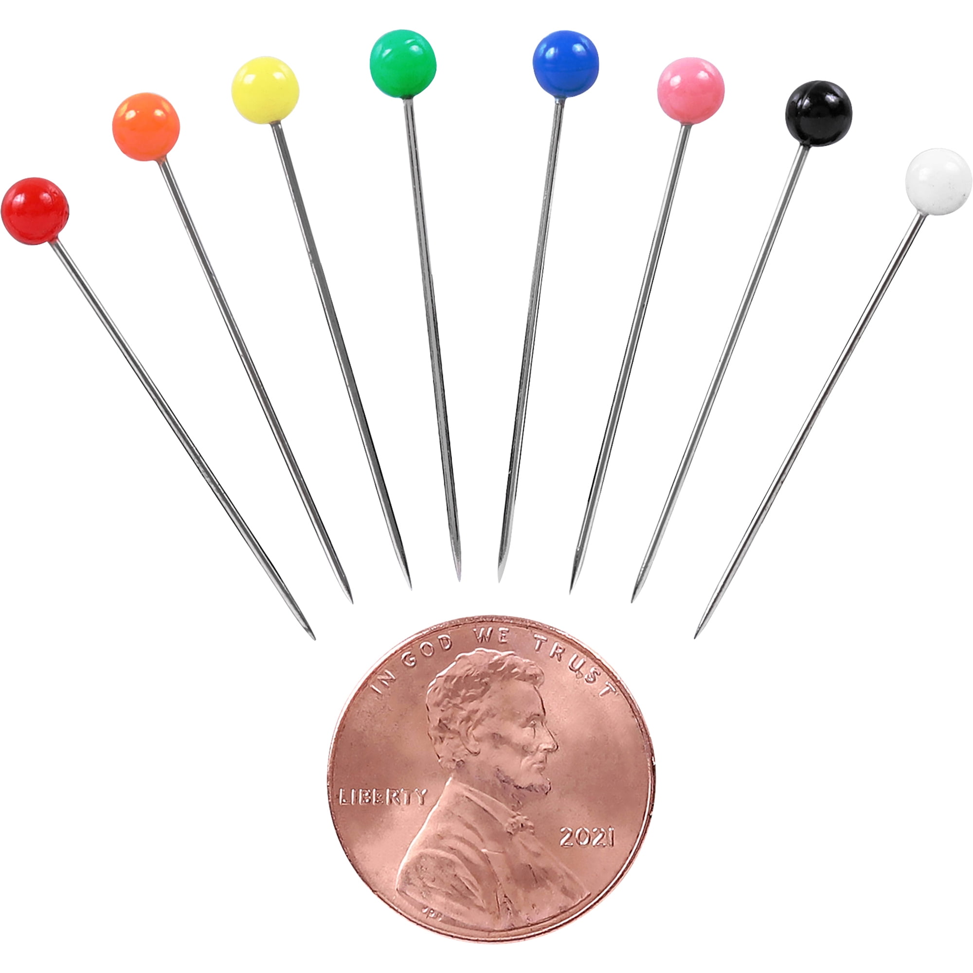 Hello Hobby Ball-Head Pins, Size 20, 80 count