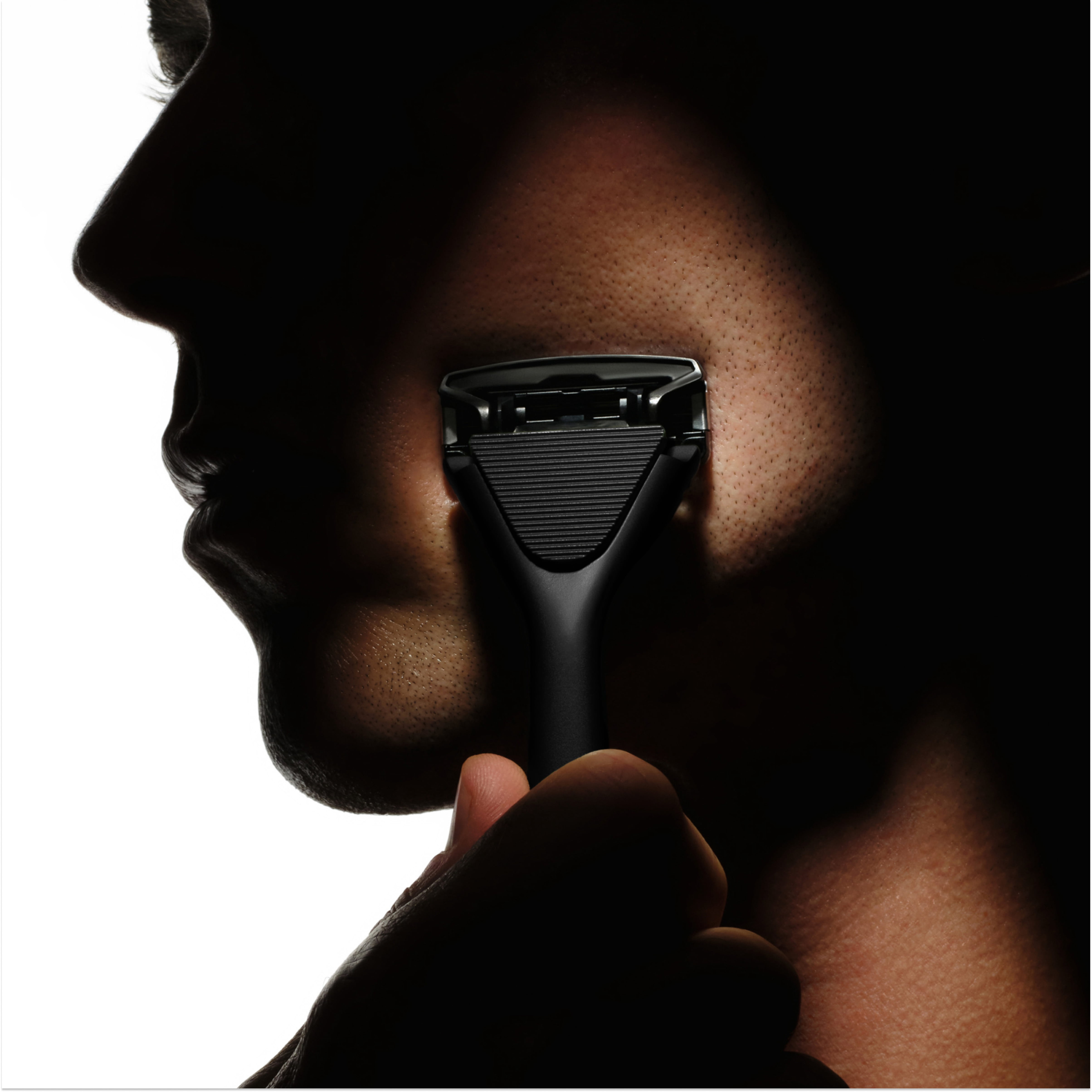 House of Atlas Premium Razor Kit - Matte Black - 5ct: Whole Body, All Hair Types, Reusable Razor, 5 Blades