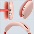thumbnail image 5 of Silicone Case Cover for AirPods Max Headphones, Anti-Scratch Ear Cups Cover and Headband Cover for AirPods Max, Accessories Skin Protector for AirPods Max (Pink), 5 of 7