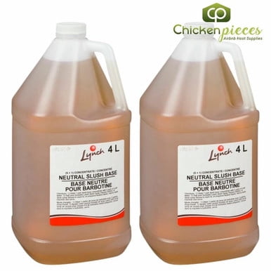 Lynch Foods Neutral Slush Concentrate 5+1 Mix 4L/8.45 LBS (2/Case)
