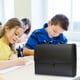 thumbnail image 5 of Bolsa organizadora de archivos de oficina | Carpeta de almacenamiento de plástico de 26 compartimentos | Portadocumentos tamaño carta A4 - Azul Negro | Organizador de asignaturas estudiantiles, 5 of 8