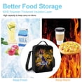 thumbnail image 5 of Yu-Gi-Oh Portable Lunch Bag, Insulated Lunch Box Reusable Lunch Totes Bag For Camping Hiking Travel Picnic, 5 of 7