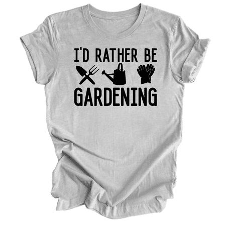 

Plant Lover Shirt Gardener T-Shirt Gardening Gift I d Rather Be Gardening