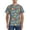 Fruit Ice Cream, variant on Purple Dragon Scales Print Men's Dry Fit Mesh Athletic Shirts Moisture Wicking Tennis T-Shirt Tops
