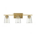 thumbnail image 6 of 3 Light Bath Bar-Contemporary Style with Modern and Bohemian Inspirations-8.75 inches Tall By 24 inches Wide-Satin Nickel Finish Bailey Street Home, 6 of 8