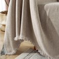 thumbnail image 6 of Vireellx Beige Chenille Sofa Covers Couch Covers for 2 Cushion Couch Sofa Slipcovers Reclining Couch Cover Love Seat Couch Covers for Living Room Sectional Sofa Covers for Pet, 6 of 7