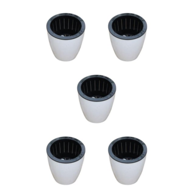 Naiovety Macetas de plástico con autorriego para plantas, ahorro de agua y resistente a la sequía, ahorro de agua, huevos de dinosaurio Type2 NO2