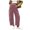 Red, variant on GEWSEY Womens Corduroy Pants High Waisted - Wide Leg Pant Casual Loose Trousers with Pocket Fall Winter Outfits (Khaki, XS)