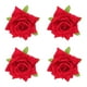 thumbnail image 1 of 4 hebillas de servilletas con rosas artificiales, anillos decorativos para fiesta (rojos), 1 of 6