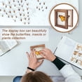 Wood Jewelry Presentation Boxes with White EVA Foam Mat Inside Flap ...
