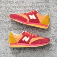 thumbnail image 1 of Vintage 90s New Balance 320 Classic Athletic Sneakers Orange Yellow Size US 9D, 1 of 6