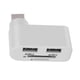 thumbnail image 3 of Convertidor Adaptador ABS Divisor HUB USB2.0 De 2 Puertos Para Computadora Portátil, 3 of 7