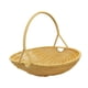 thumbnail image 5 of Cesta de picnic tejida de polipropileno para exteriores, organizador para alimentos o artículos pequeños, ligera, resistente, con asa y multiusos. S, 5 of 8