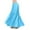 Blue-03, variant on Women's Trendy Satin Maxi Skirt - Full Circle Swing Belly Dance Costume Skirt