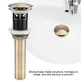 thumbnail image 3 of Up G1 1/4" Conjunto De Desagüe Emergente Para Lavabo De De Latón Con Rebosadero, Bronce Verde, 3 of 7