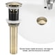 thumbnail image 3 of Up G1 1/4" Conjunto De Desagüe Emergente Para Lavabo De De Latón Con Rebosadero, Bronce Verde, 3 of 7