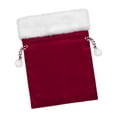 thumbnail image 4 of Bolsa de regalo con cordón para Navidad, suministros para fiestas, bolsa organizadora para saco de Papá Noel Rojo 50x70cm, 4 of 7