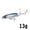 Azul claro 13g, variant on 2PC 13g 35g Swivel Lure Propeller Tractor Floating Tail Hard Water Pencil Sub Road Outdoor Fishing Equipment , Common Perch