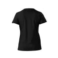 thumbnail image 2 of Playera Fruit Of The Loom para Mujer, Manga Corta Cuello V Negro Talla 2EG, 2 of 4
