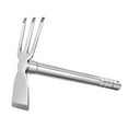 thumbnail image 3 of Gardening Hoe Handheld Tool Practical Wear Resistant Durable Non Slip Handle Mini Stainless Steel for Cultivating Vegetable Hiking Weeding D, 3 of 7