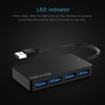 thumbnail image 5 of 5Gbps de Alta Velocidad USB 3.0 Hub 4 Puertos Adaptador Divisor USB para PC Fuente de AlimentacióN para Computadora PortáTil, 5 of 5