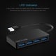 thumbnail image 5 of 5Gbps de Alta Velocidad USB 3.0 Hub 4 Puertos Adaptador Divisor USB para PC Fuente de AlimentacióN para Computadora PortáTil, 5 of 5